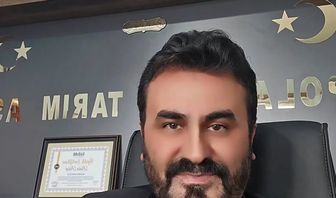 Polatoğlu Tarım ve Gübre Bayii yetkilisi Bekir Polat, doğru gübreleme