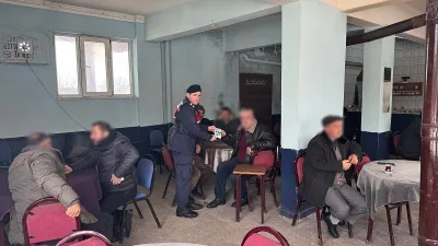 Boğazlıyan İlçe Jandarma Komutanlığı, toplum destekli kolluk faaliyeti kapsamında vatandaşları