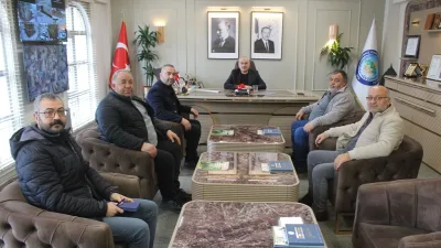 Boğazlıyan Karayolu Yük Taşıma Kooperatifi Başkanı Yasin Ersoy ve yönetimi,