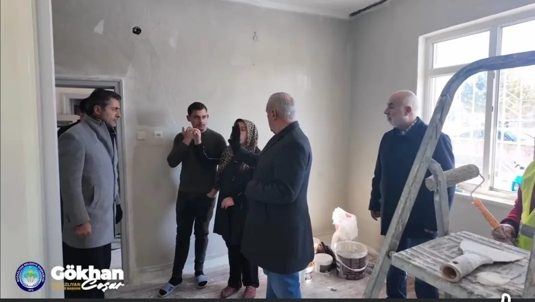 Bahçeler Mahallesi’nde çıkan yangının ardından Boğazlıyan Belediyesi ekipleri hızlıca çalışma