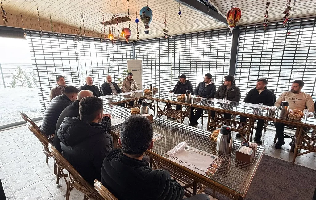 Boğazlıyan Belediye Başkanı Gökhan Coşar, Ulaşım Hizmetleri Birimi personeliyle bir