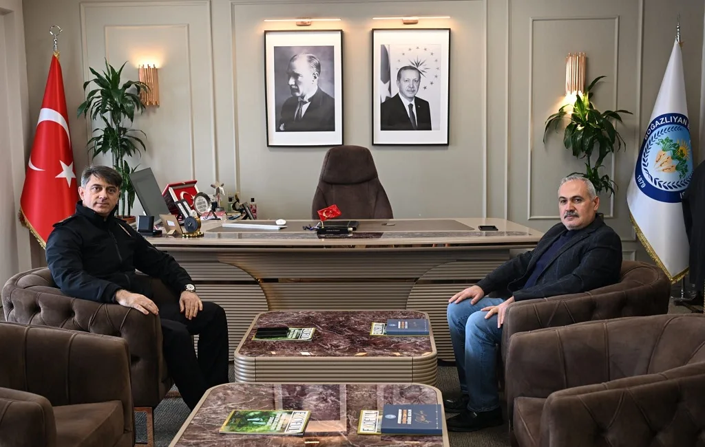 Boğazlıyan Belediye Başkanı Gökhan Coşar, Yozgat İl Emniyet Müdürü Necmettin