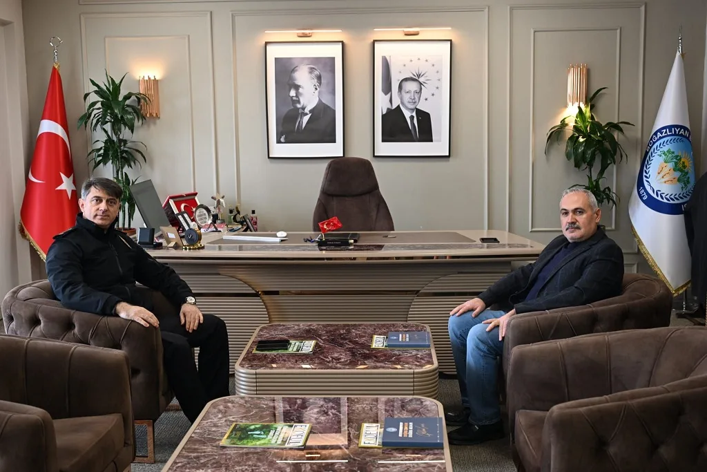 Boğazlıyan Belediye Başkanı Gökhan Coşar, Yozgat İl Emniyet Müdürü Necmettin