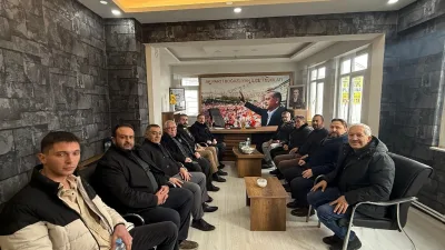 AK Parti Yozgat İl Başkanı Av. Hasan Kandemir ve beraberindeki