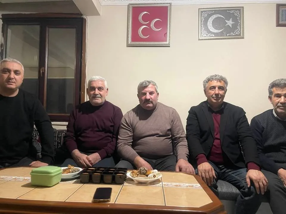MHP Boğazlıyan İlçe Başkanı ve yönetimi, eski İlçe Başkanı İbrahim