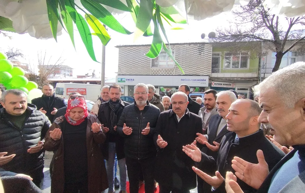 İşletmeciliğini Menderes Öztürk’ün yaptığı Ovakent Yufka, Cuma namazı sonrası düzenlenen