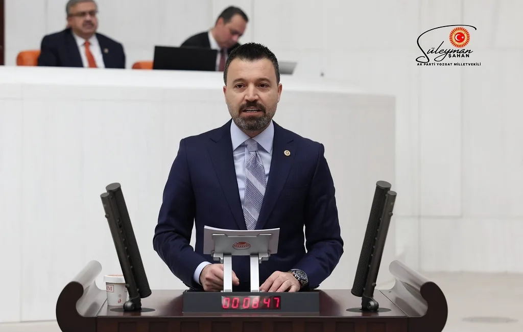 AK Parti Yozgat Milletvekili Süleyman Şahan, gece gündüz demeden yürüttüğü