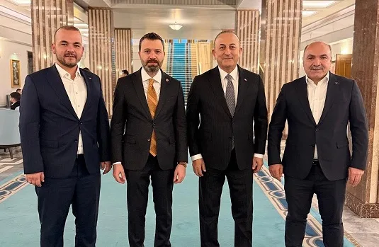 Uzunlu Belediye Başkanı Mustafa Uçar ve Yenipazar Belediye başkanı Mustafa