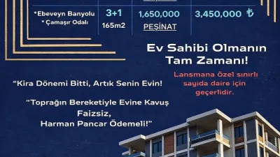 AKSA Konut Müteahhidi Mehmet Salih Durmuş, İnci Konutları Projesi’nde 1.