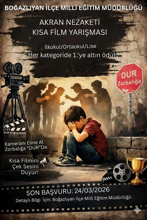 Boğazlıyan İlçe Millî Eğitim Müdürlüğü tarafından ilkokul, ortaokul ve lise