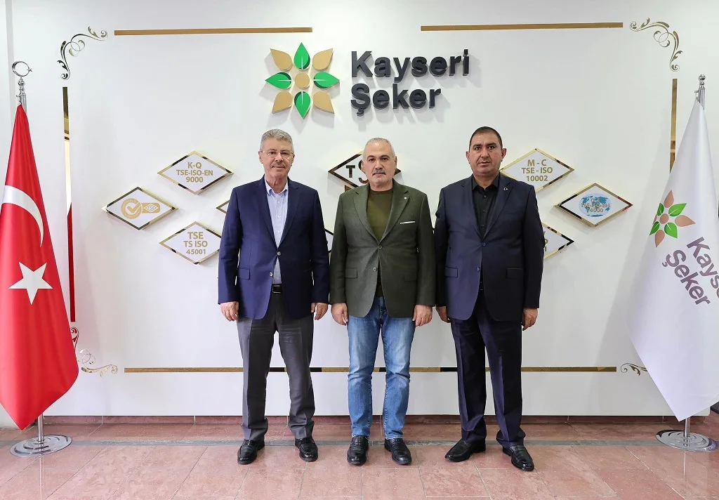 Boğazlıyan Belediye Başkanı Gökhan Coşar, Kayseri Şeker’i ziyaret ederek Hüseyin