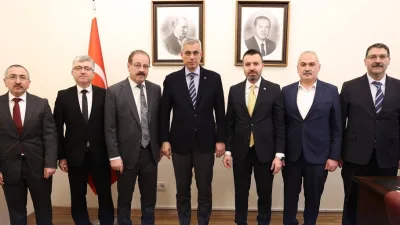 Boğazlıyan Belediye Başkanı Gökhan Coşar ve beraberindeki heyet, Sağlık Bakanı