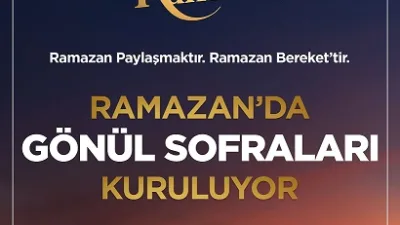 Gökhan Coşar, Ramazan ayı boyunca belediye düğün salonunda iftar sofraları