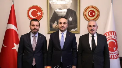 AK Parti Yozgat Milletvekili Süleyman Şahan ile Boğazlıyan Belediye Başkanı