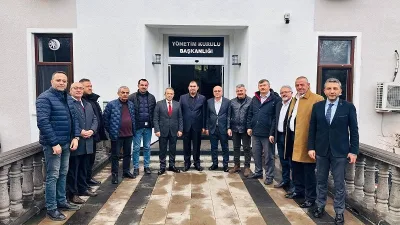 Boğazlıyan Ticaret Odası yönetimi, Harun Halıcı’yı yeni görevi dolayısıyla ziyaret