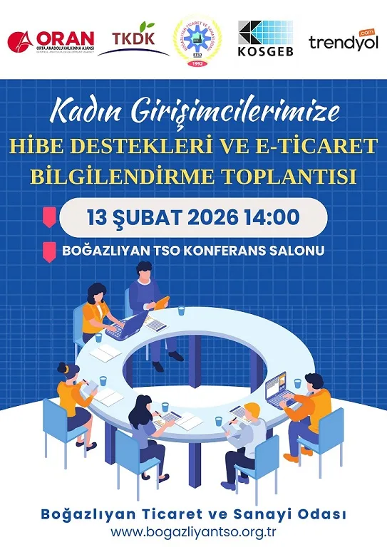 Boğazlıyan TSO organizasyonuyla kadın girişimcilere yönelik hibe destekleri ve e-ticaret
