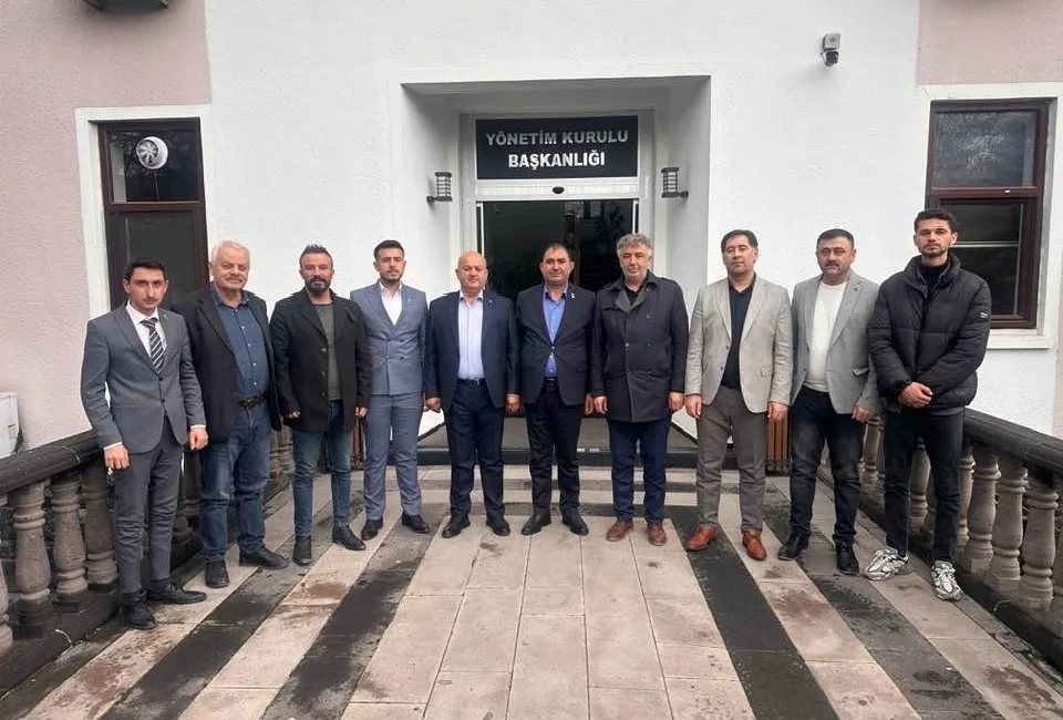 MHP Boğazlıyan İlçe Başkanı Celalettin Yarol ve beraberindeki heyet, Kayseri