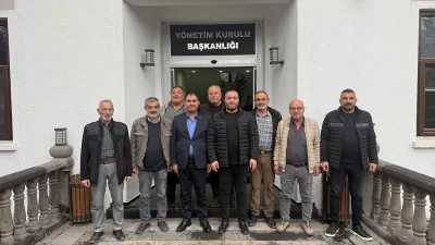 Boğazlıyan Yük Taşıyıcıları Kooperatifi Başkanı Yasin Ersoy ve yönetim kurulu