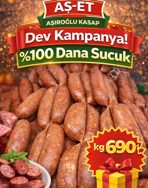 Aş-Et Aşıroğlu Kasap, Ramazan Bayramı öncesi başlattığı kampanya ile %100