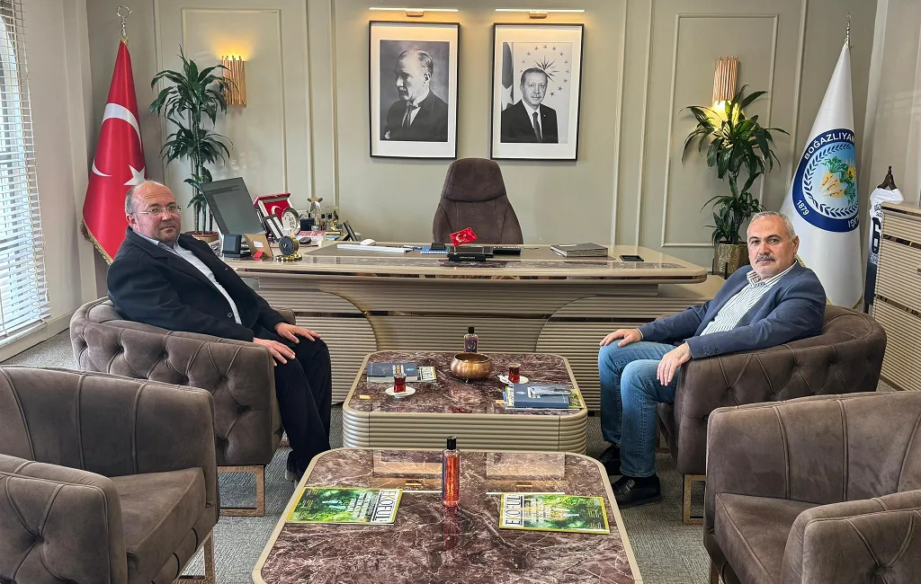 Boğazlıyan Belediye Başkanı Gökhan Coşar, Çayıralan Belediye Başkanı Ahmet Kaygısız’ın