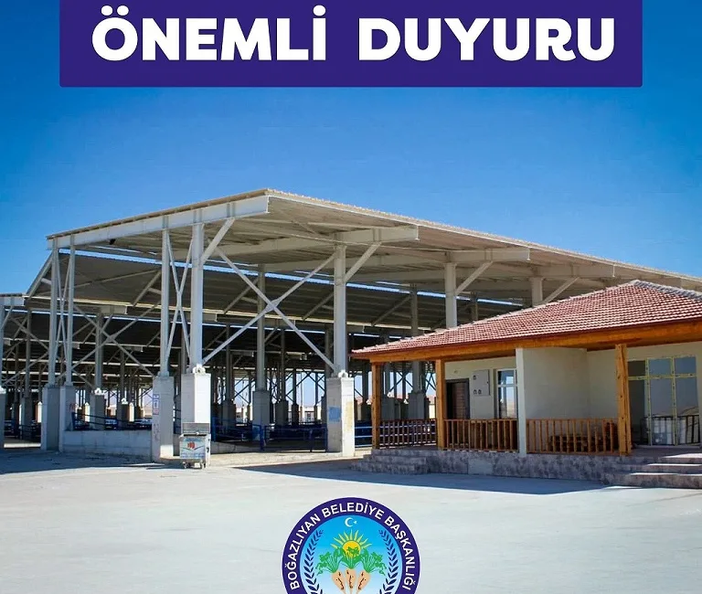 Boğazlıyan Belediyesi Hayvan Pazarı, bu hafta itibariyle yeniden faaliyete geçerek