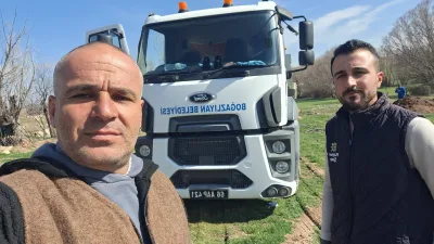 Boğazlıyan Başhoroz Köyü Muhtarı Mustafa Çakmak, köyde yapılan A Pınar