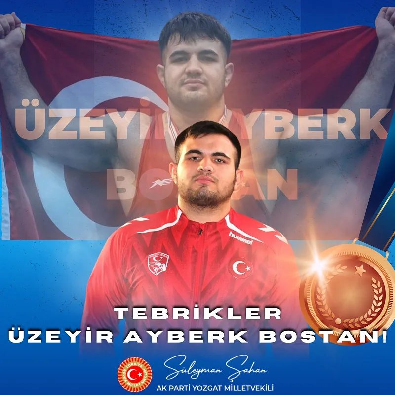 AK Parti Yozgat Milletvekili Süleyman Şahan, Macaristan’da düzenlenen Uluslararası Grekoromen