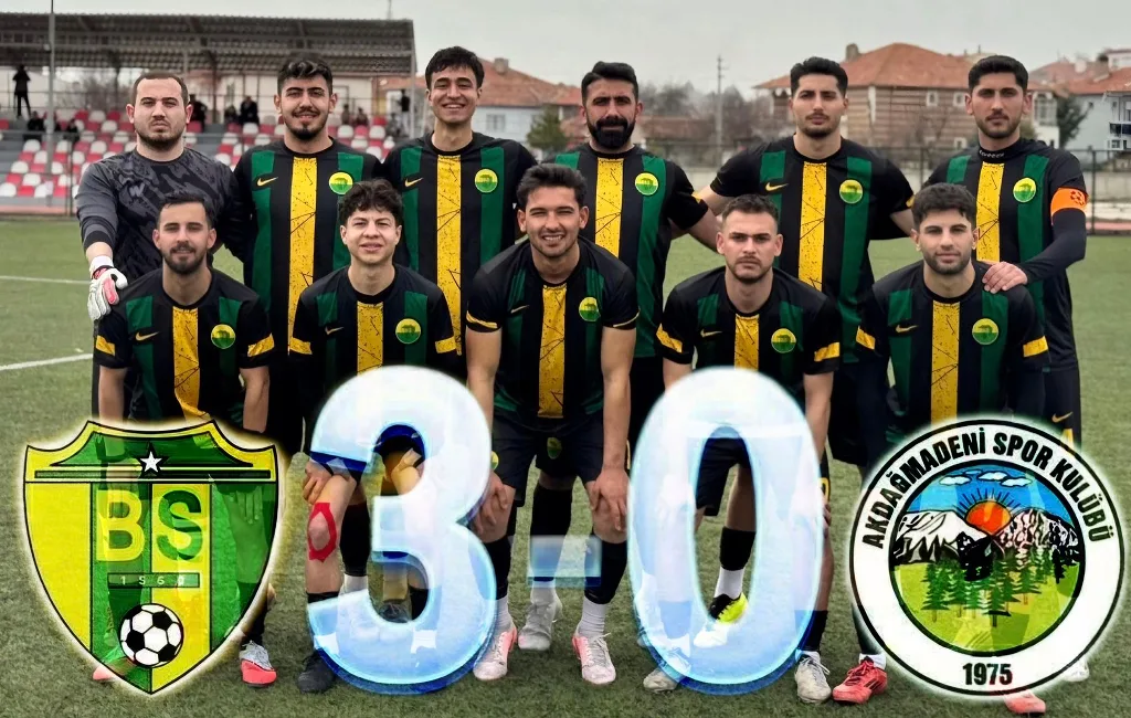 Boğazlıyan Şekerspor, Akdağmadenispor’u 3-0 yenerek puanını 31’e çıkardı ve 2.