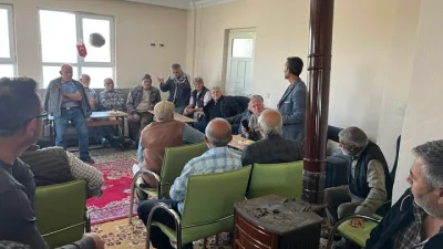 Boğazlıyan Çalapverdi köyünde yeraltı su şebekesinin yenilenmesi için köy halkının