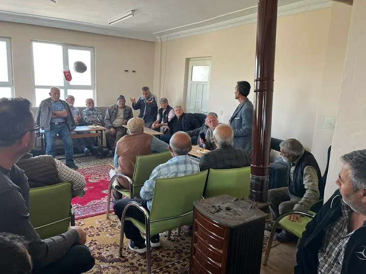 Boğazlıyan Çalapverdi köyünde yeraltı su şebekesinin yenilenmesi için köy halkının