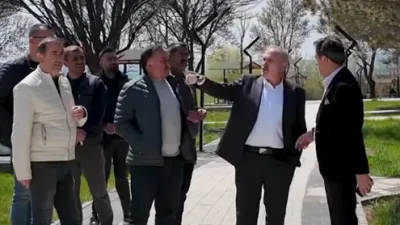Boğazlıyan Belediye Başkanı Gökhan Coşar, Ali İhsan Kadıoğlu Parkı’nda yürütülen