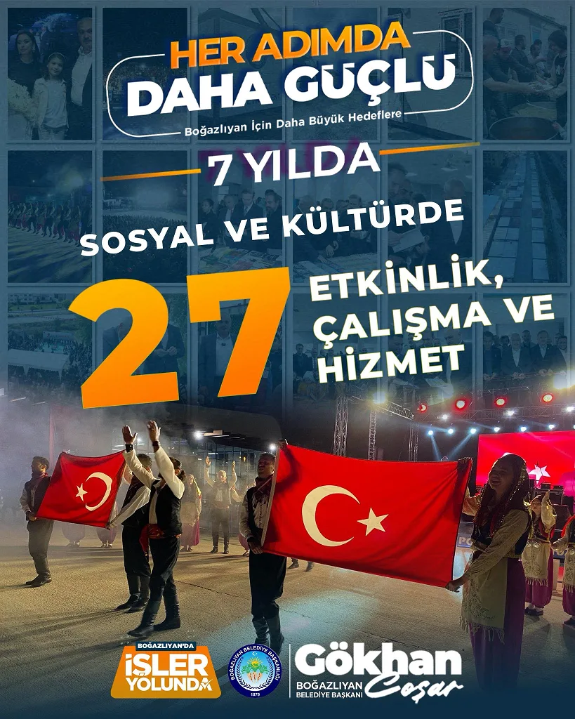 Boğazlıyan Belediye Başkanı Gökhan Coşar, ilçede sosyal ve kültürel hayatı