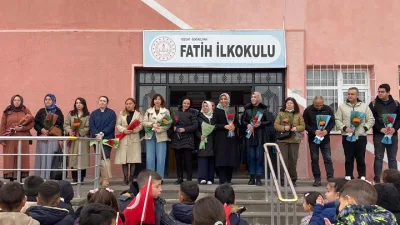 Boğazlıyan İlçe Milli Eğitim Müdürlüğü, yeni haftaya bayrak töreni ve