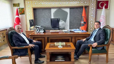 Boğazlıyan Belediye Başkanı Gökhan Coşar, Karayolları 6. Bölge Müdürü Umut