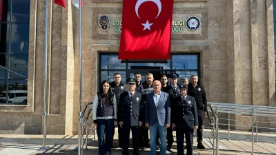 Boğazlıyan Belediye Başkanı Gökhan Coşar, Polis Haftası dolayısıyla İlçe Emniyet