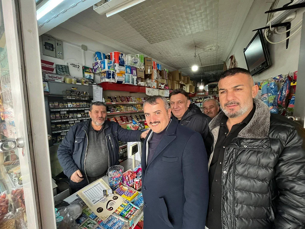 AK Parti Boğazlıyan İlçe Başkanı Hacı Yıldırım, ilçe esnafını ziyaret