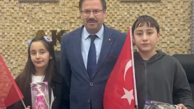 AK Parti Yozgat İl Başkanlığı’nda 23 Nisan kapsamında düzenlenen programda