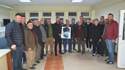 CHP Boğazlıyan İlçe Başkanı Mert Ertekin ve beraberindeki heyet, Özler