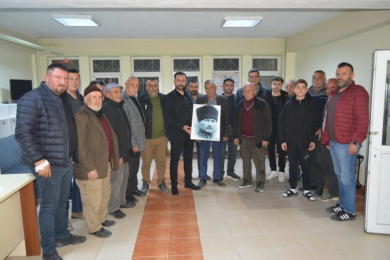 CHP Boğazlıyan İlçe Başkanı Mert Ertekin ve beraberindeki heyet, Özler