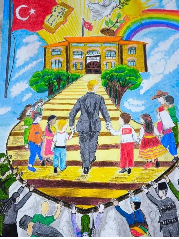 Borsa İstanbul Şükran Ana İlkokulu öğrencisi Zehra Beril Ersoy, TBMM’nin