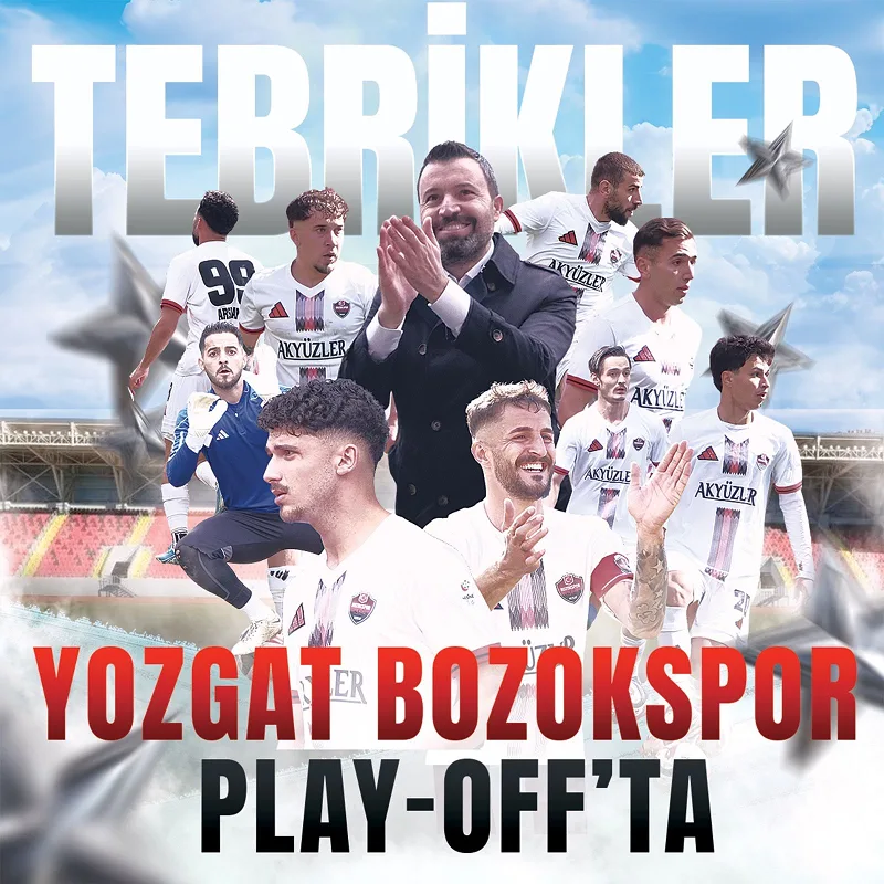 AK Parti Yozgat Milletvekili Süleyman Şahan, 3. Lig’de Play-Off’u garantileyen