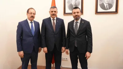 AK Parti Yozgat Milletvekili Süleyman Şahan ile TESKOMB Genel Başkanı