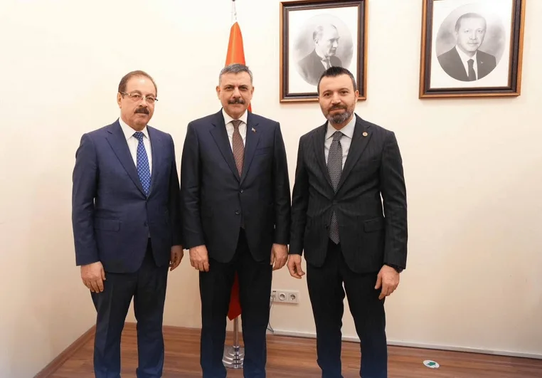 AK Parti Yozgat Milletvekili Süleyman Şahan ile TESKOMB Genel Başkanı