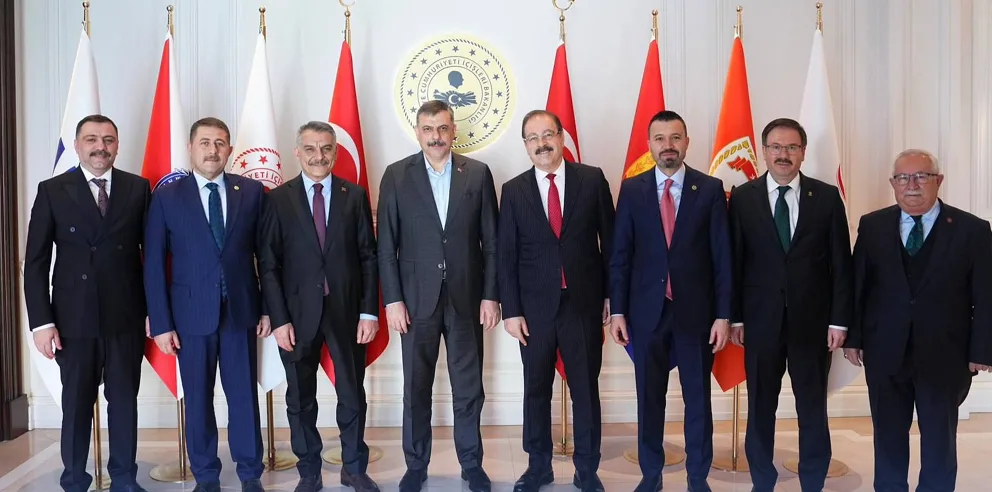 AK Parti Yozgat Milletvekili Süleyman Şahan ve Yozgat heyeti, İçişleri