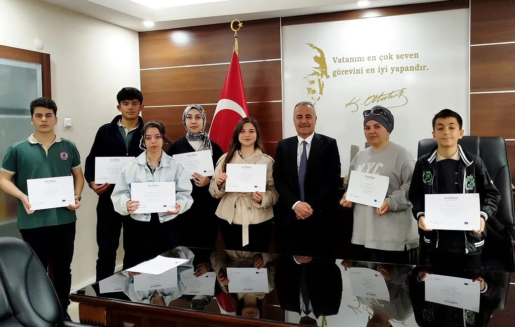 Boğazlıyan Kemal Bey Fen Lisesi öğrencileri Erasmus programı kapsamında Almanya’nın