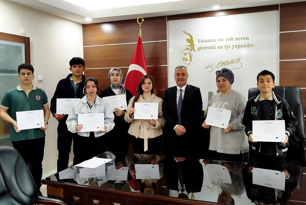 Boğazlıyan Kemal Bey Fen Lisesi öğrencileri Erasmus programı kapsamında Almanya’nın