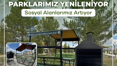Gökhan Coşar, park ve sosyal alanlarda yenileme çalışmalarının hız kesmeden