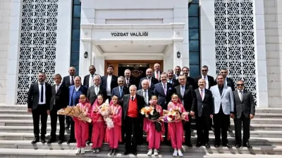 TOBB Başkanı Rifat Hisarcıklıoğlu ve beraberindeki heyet, Yozgat’ta bir dizi