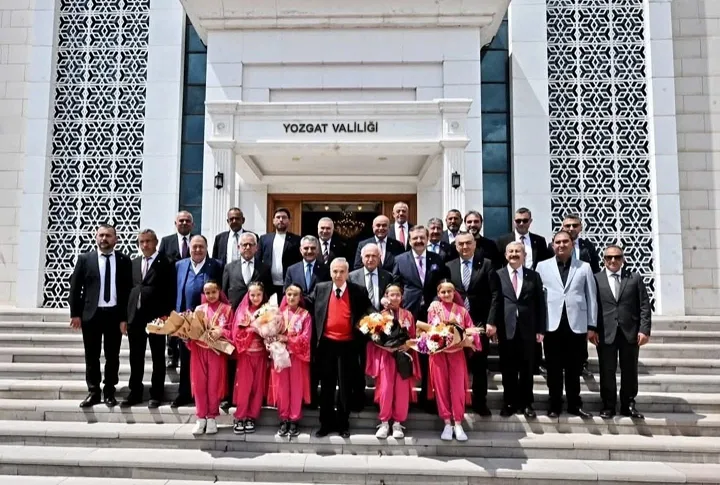 TOBB Başkanı Rifat Hisarcıklıoğlu ve beraberindeki heyet, Yozgat’ta bir dizi