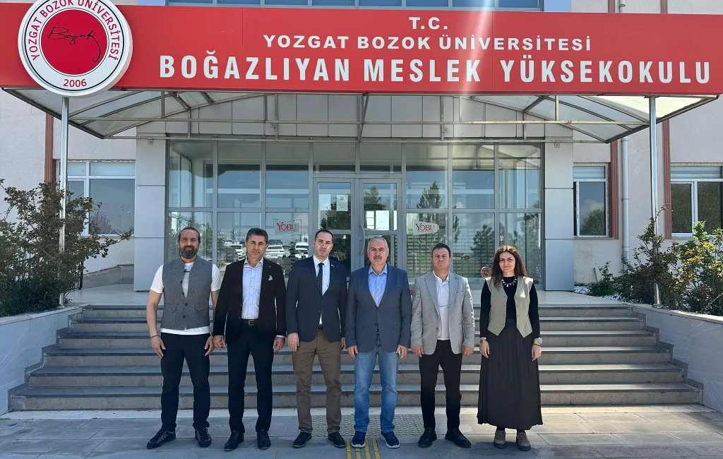 Gökhan Coşar, Boğazlıyan Meslek Yüksekokulu’nu ziyaret ederek yeni görevlerine başlayan
